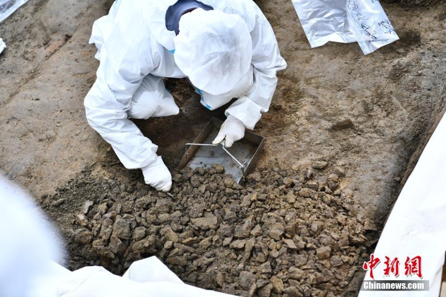 实地探访三星堆遗址发掘现场 每一块土都有它的“身份证”