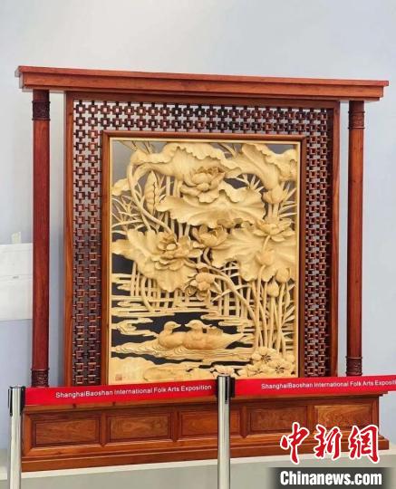 图为浙江省入选“百年百艺·薪火相传”中国传统工艺邀请展作品。　浙江省非遗保护中心(馆)供图