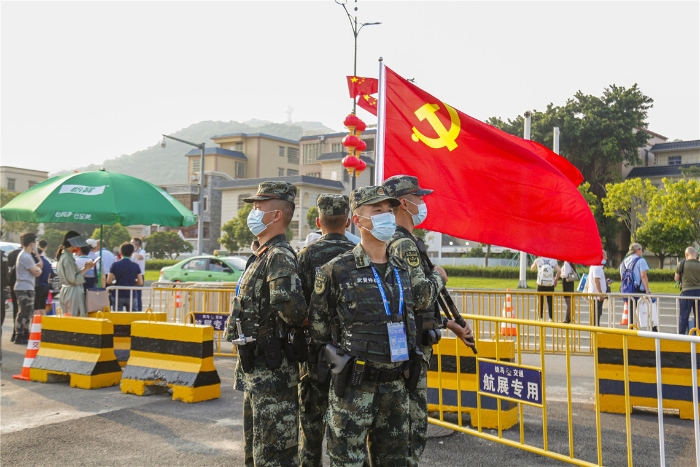 广东珠海武警图片