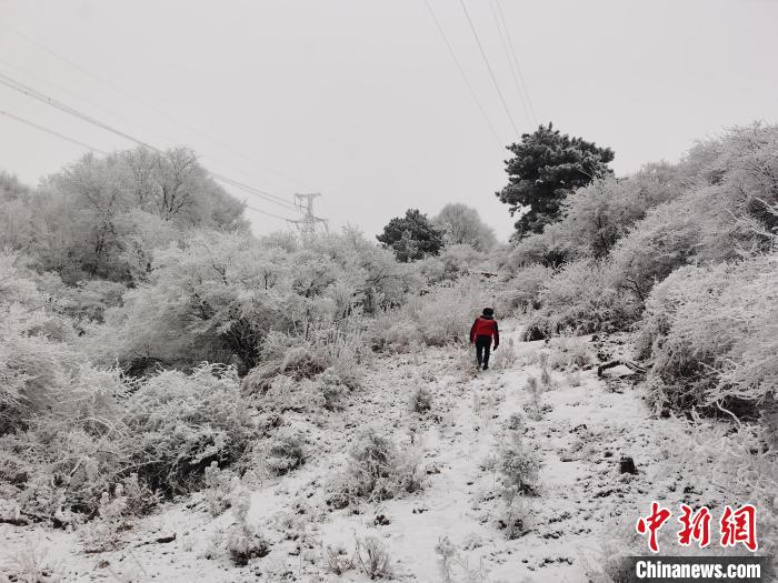 山西电力加强保障冬奥线路设备覆冰观测