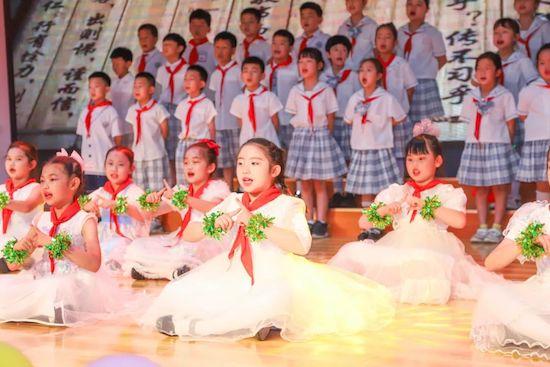 青岛市城阳区夏庄街道夏庄小学开展童心沐党恩系列庆祝活动