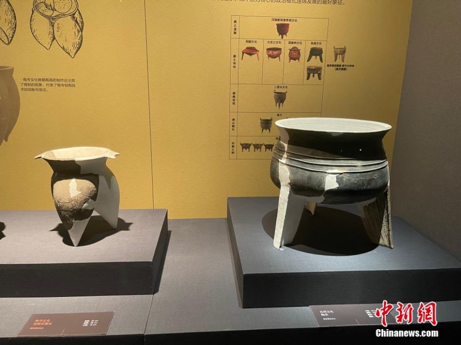 百余件陶寺遗址文物杭州展出 再现中国早期文明