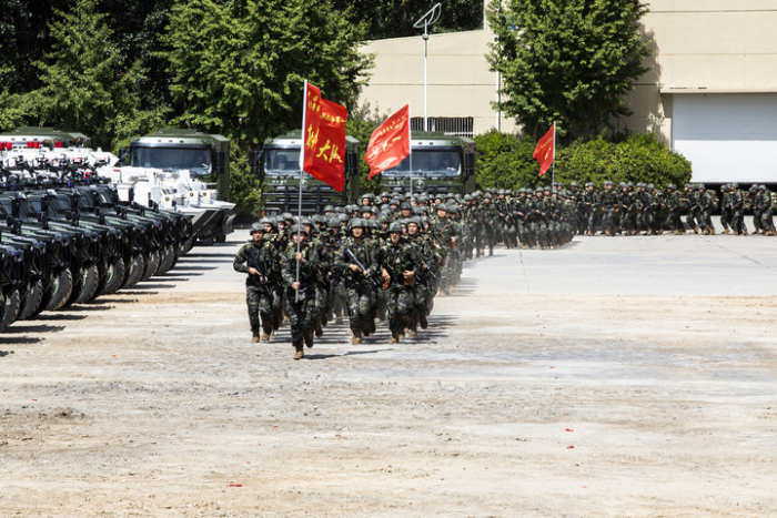 铁心向党担使命武警北京总队机动第一支队记事