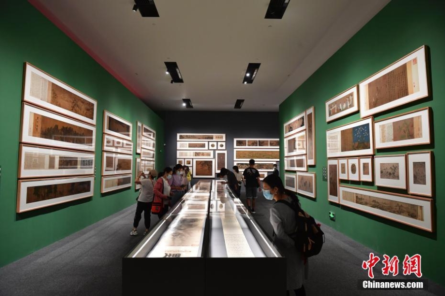 “盛世修典——‘中国历代绘画大系’成果展”在中国国家博物馆开幕