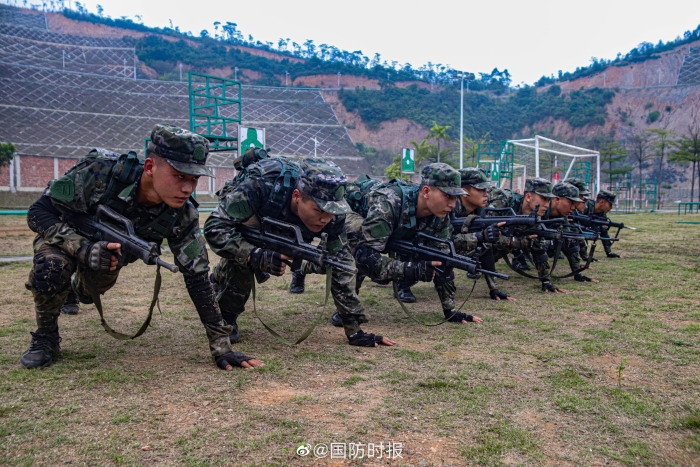 当兵就是不一样 过硬的作风