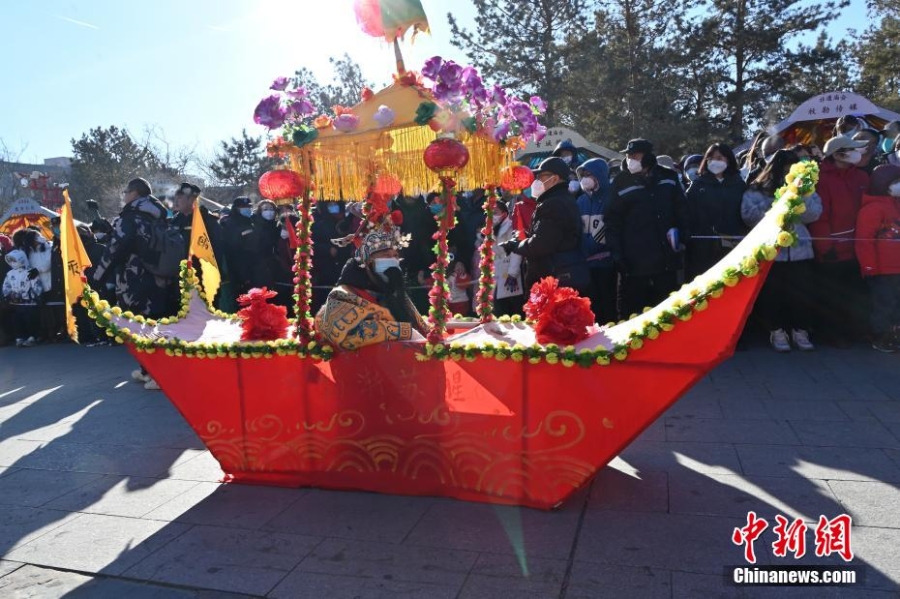 （新春见闻）呼和浩特：“塞上老街非遗庙会”启幕