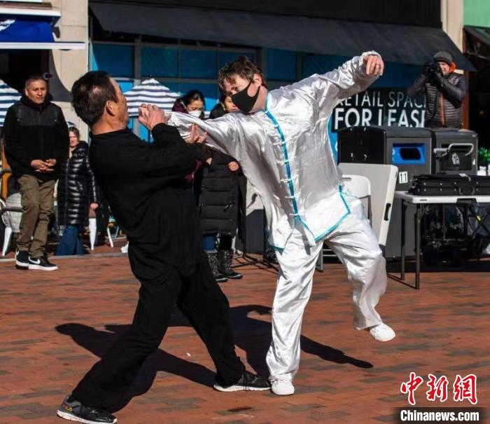 外国人学习查拳 韩忠祥供图