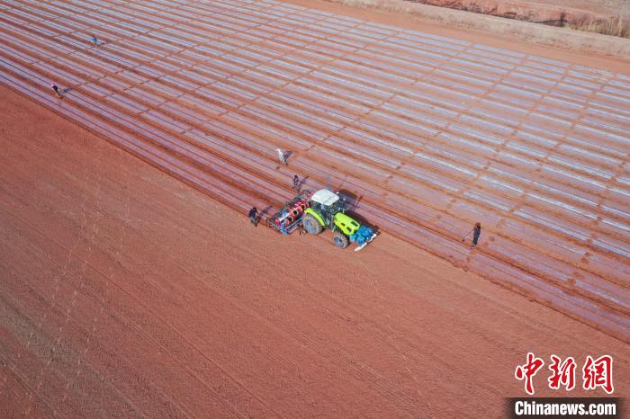 “北斗导航”助力新疆阿克苏市逾112万亩棉花实现精量播种