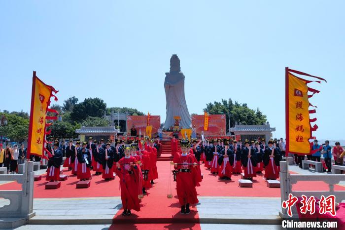 两岸信众福建共祭妈祖台青互动话融合