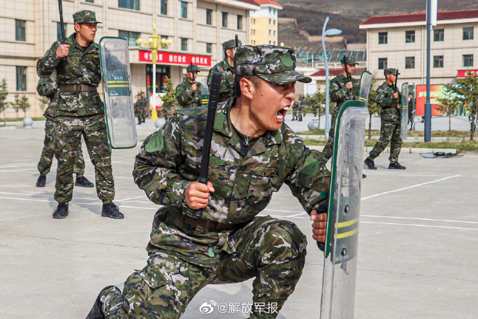 新源县武警部队图片