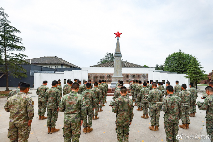 走进红色教育基地感悟星火革命精神 大陆军事 华夏经纬网 1215