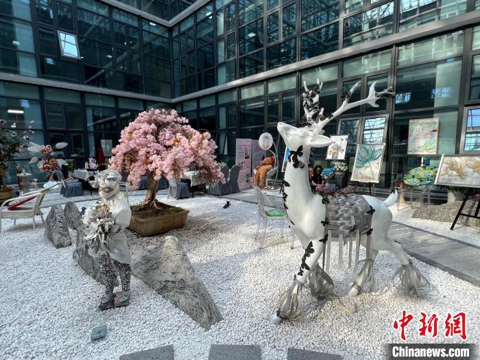 位于南京江北新区1934文化产业园总部大楼的环保美学基地。　朱晓颖 摄