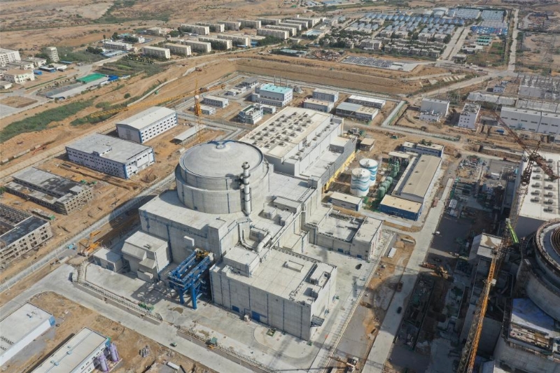 这是巴基斯坦卡拉奇拍摄的“华龙一号”海外首堆工程——卡拉奇核电站2号机组。