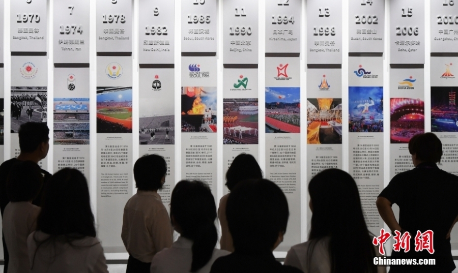 杭州亚运会博物馆吸引民众参观