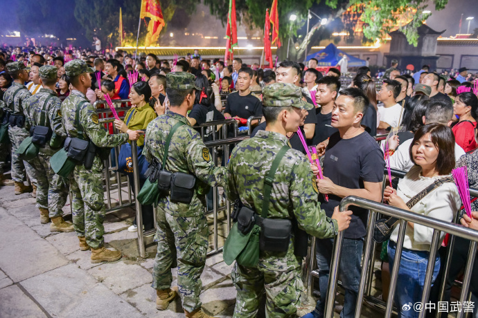 武警江西总队南昌支队圆满完成江西省南昌市西山万寿宫西山庙会安保