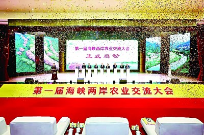 携手共创美丽乡村——第一届海峡两岸农业交流大会侧记