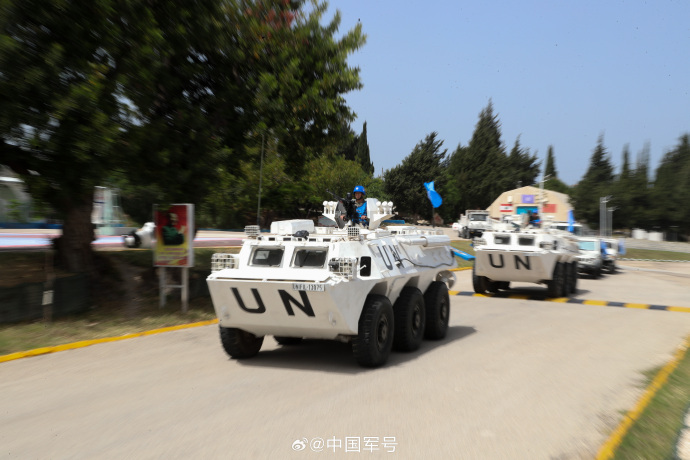 中国维和部队车辆图片