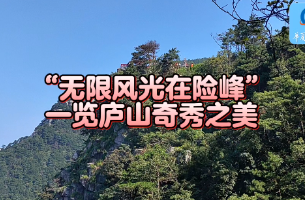 “无限风光在险峰” 一览庐山奇秀之美