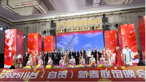 灯耀两岸 “盐”续情缘｜2025川台（自贡）新春联谊晚会在自贡市富顺县举办1048