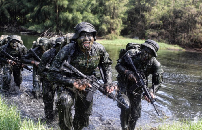 台湾陆军海龙蛙兵别名“水鬼”2